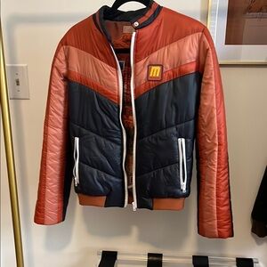 MOTHER Peak Puffer Jacket in Action Jackson